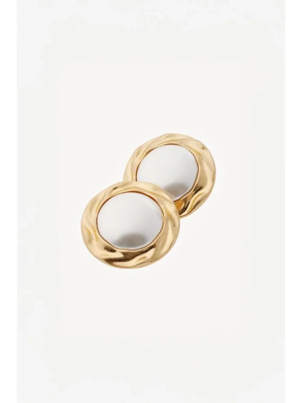 ZARA WILLY CHAVARRIA X ZARA MAXI PEARL EARRINGS - Picture 2 of 4